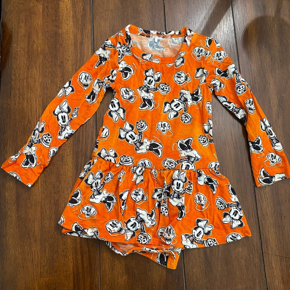 Disney Posh Peanut Halloween Minnie skirted bodysuit 6-9 Months - Picture 2 of 4